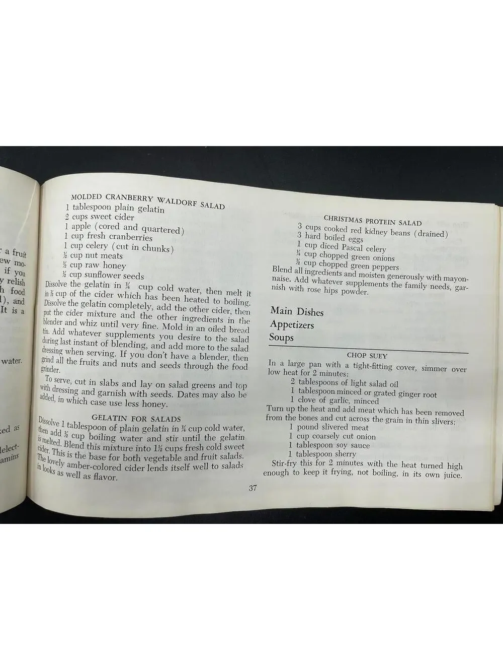 Vintage 1962 Good Health Cookbook - Mid Century Healthy Recipes